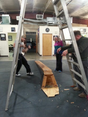 Peg Board Down!